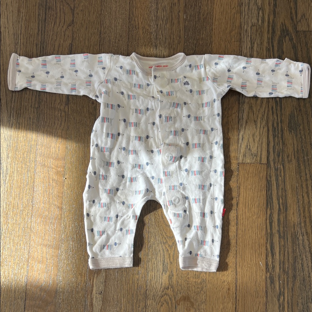 Magnetic Me Kids One Piece - Cream with Multicolor Dots